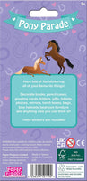 
              Pony Sparkle Stickers Sheet - Anilas UK
            