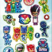 PJ Masks Reusable Foil Stickers