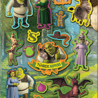 Shrek Reusable Foiled Stickers