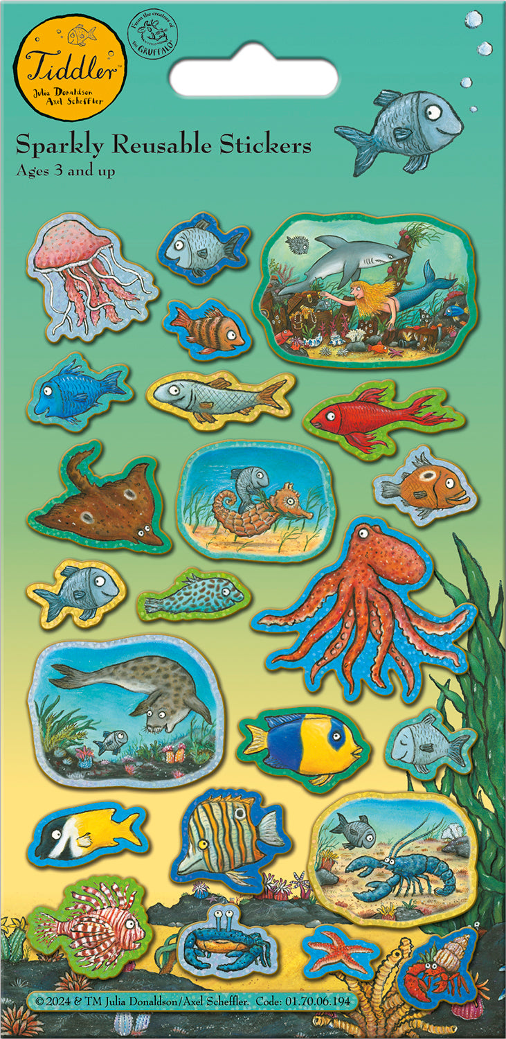 Tiddler Reusable Foil Stickers - Anilas UK