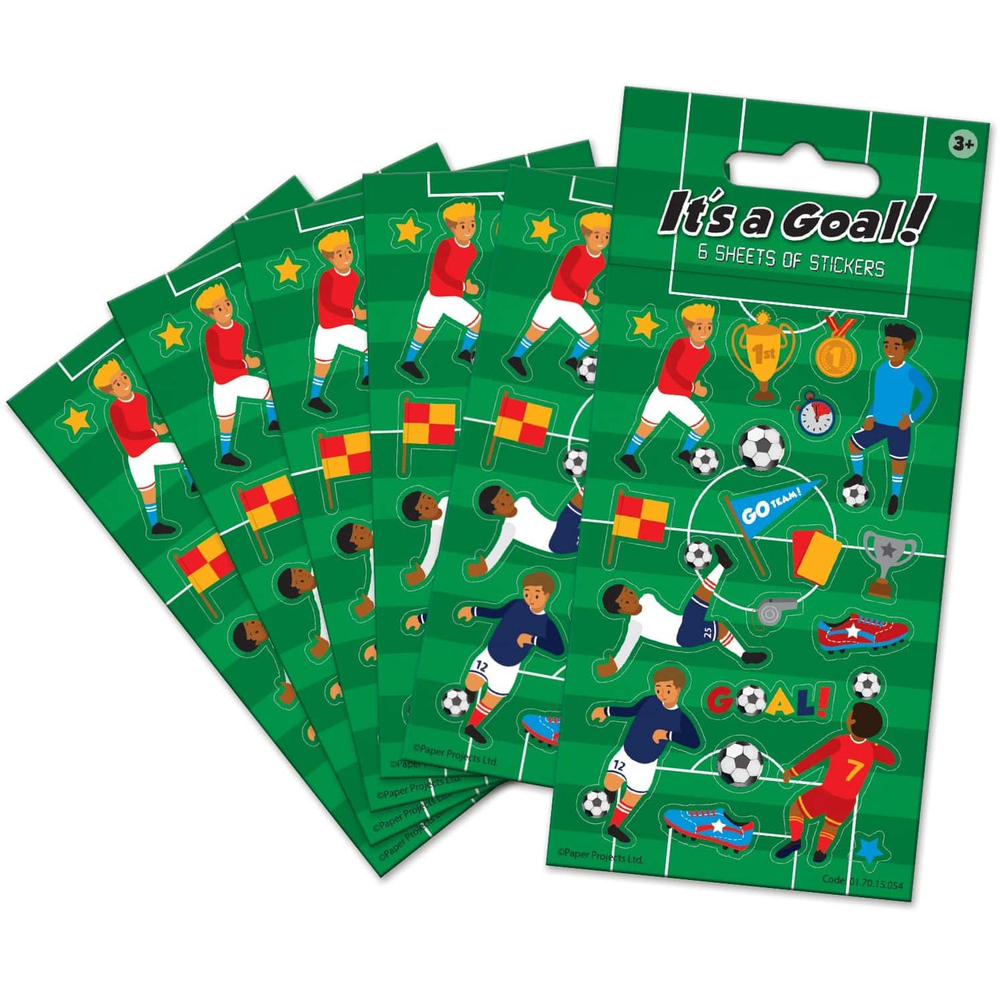Football Party Sticker Pack - Anilas UK
