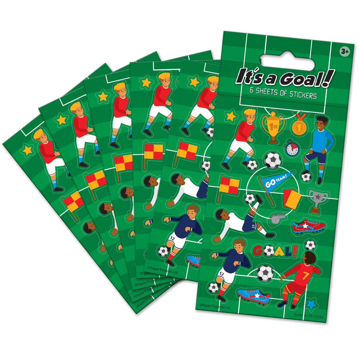 Football Party Sticker Pack - Anilas UK