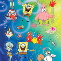 SpongeBob SquarePants Party Sticker Pack - Anilas UK