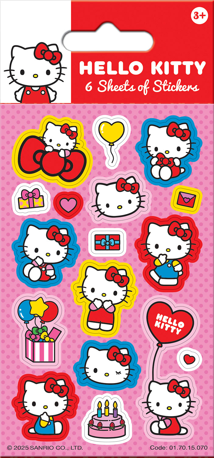 Hello Kitty Party Sticker Pack