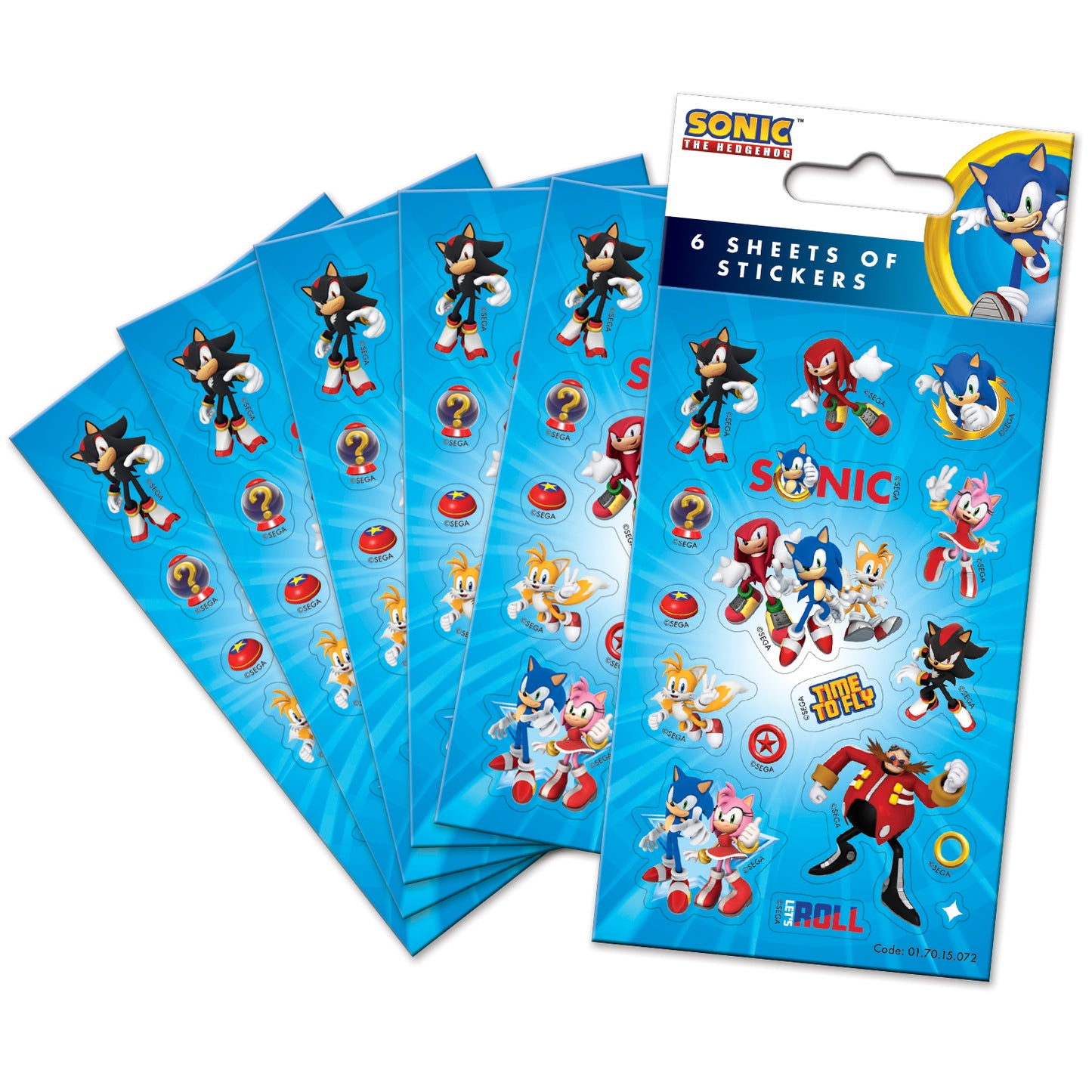 Sonic the Hedgehog Party Sticker Pack