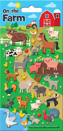 On the Farm Kidscraft Stickers Sheet - Anilas UK