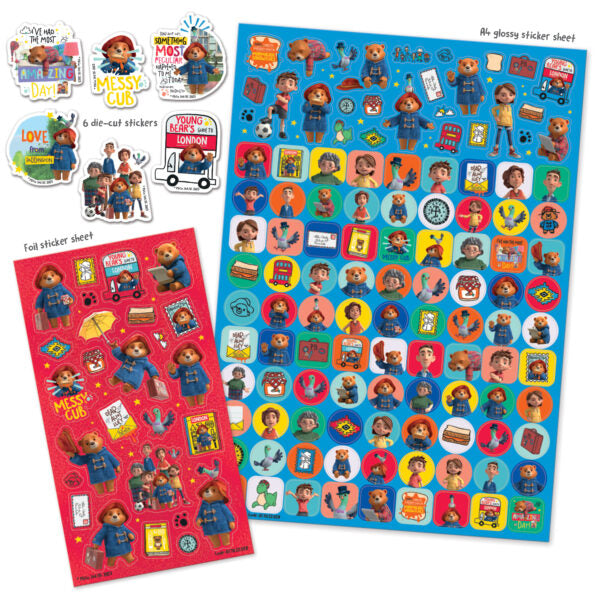 Paddington Mega Sticker Pack - Anilas UK
