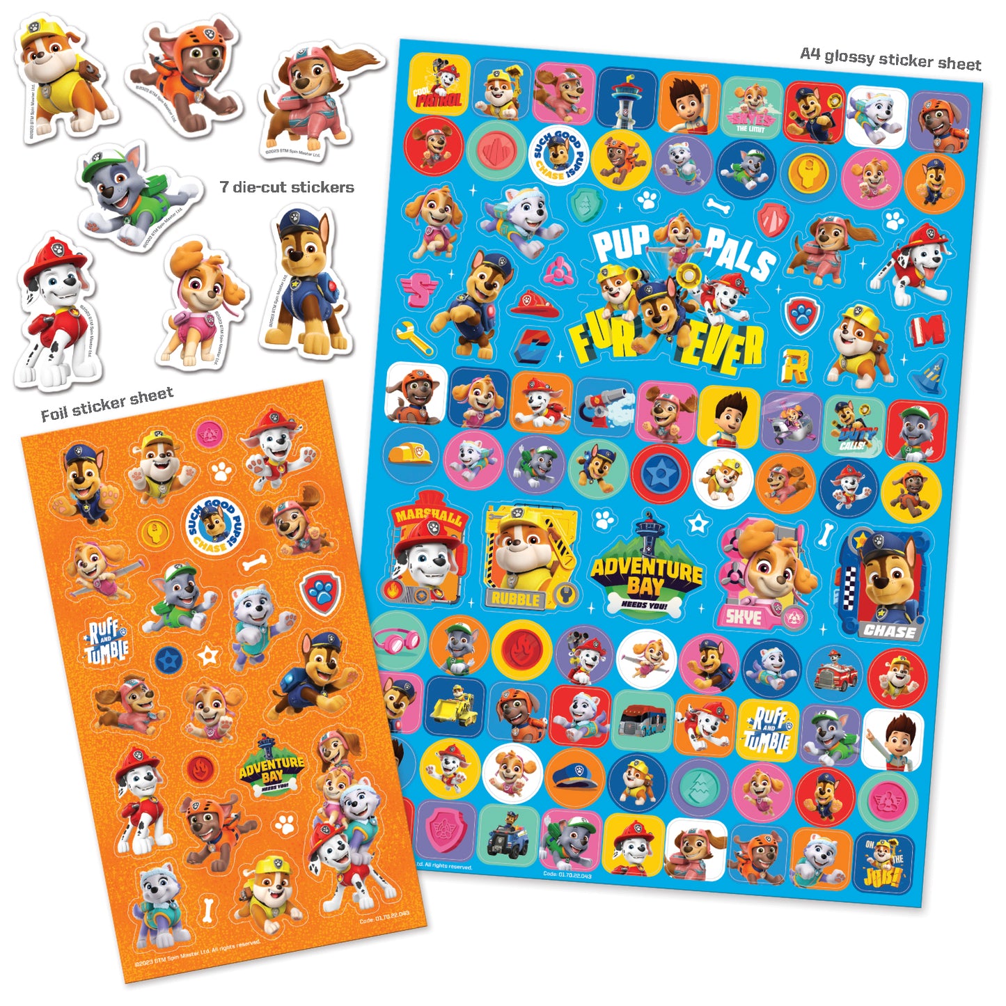 Paw Patrol Mega Sticker - Anilas UK