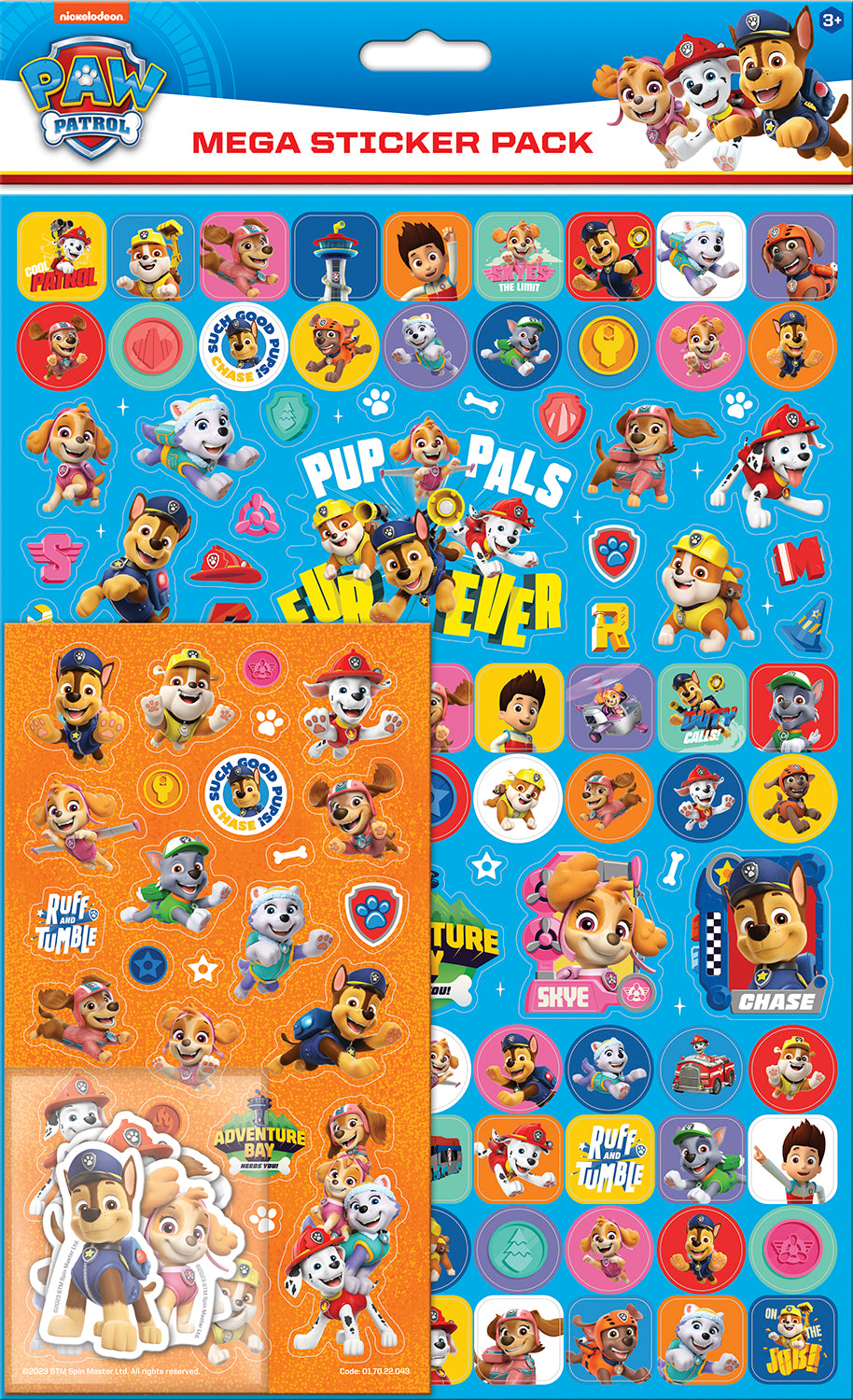 Paw Patrol Mega Sticker - Anilas UK