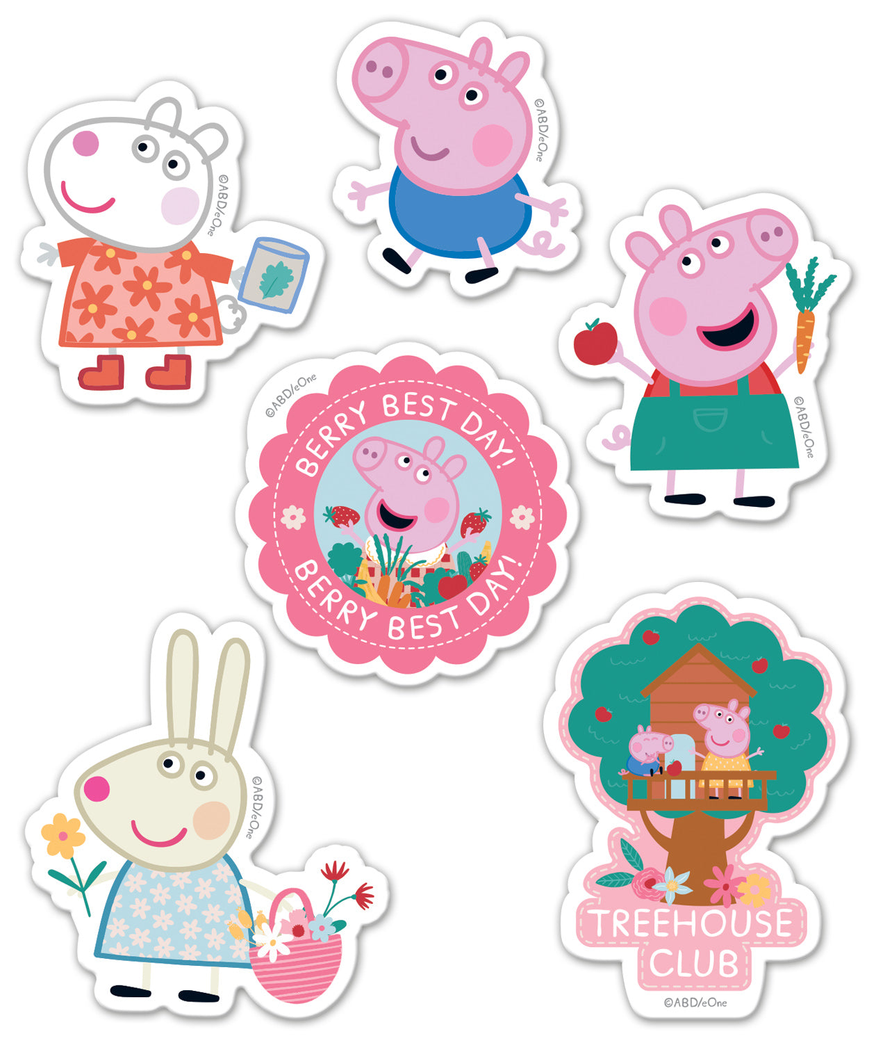 Peppa Pig Summer Mega Sticker Pack - Anilas UK