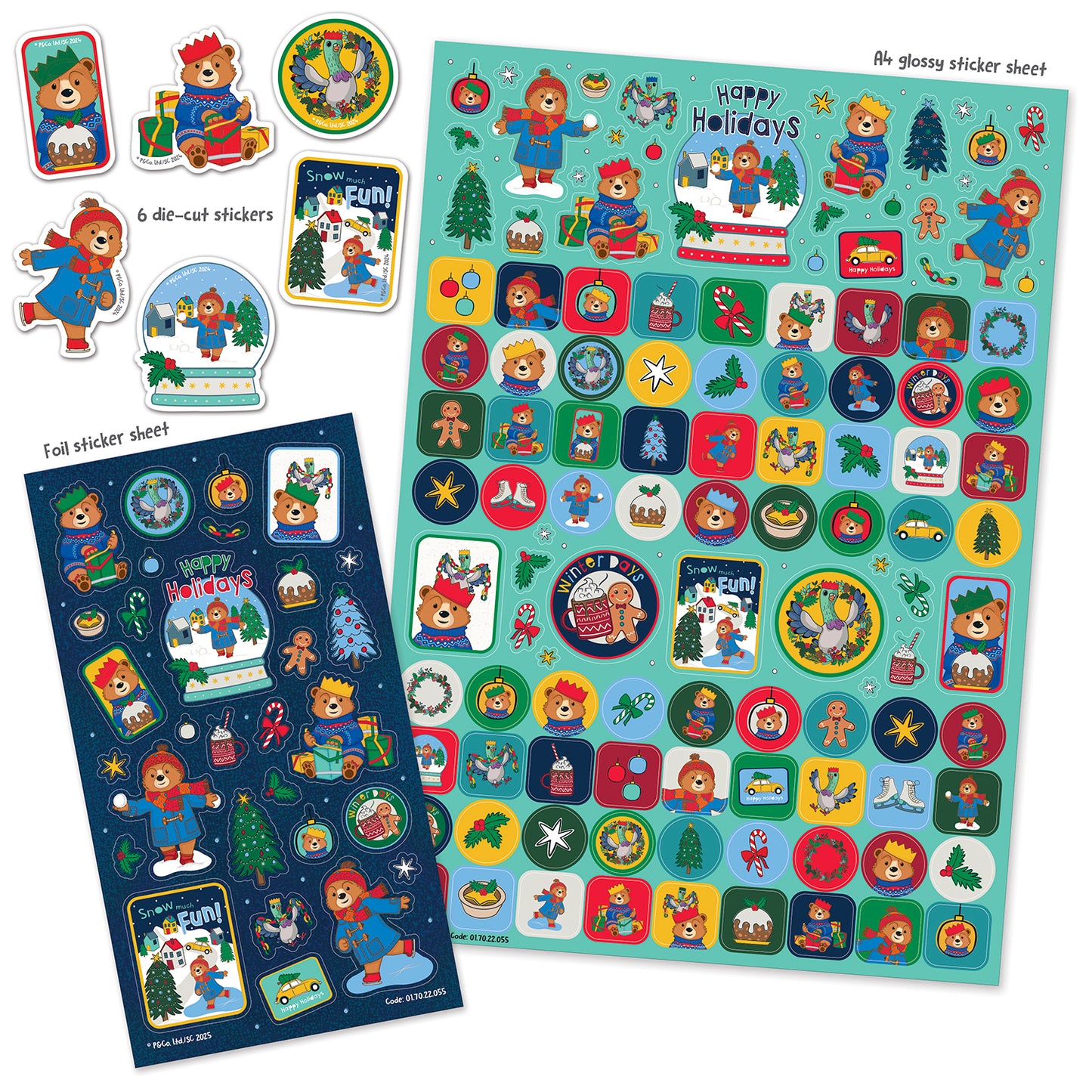 Paddington Christmas Mega Sticker Pack