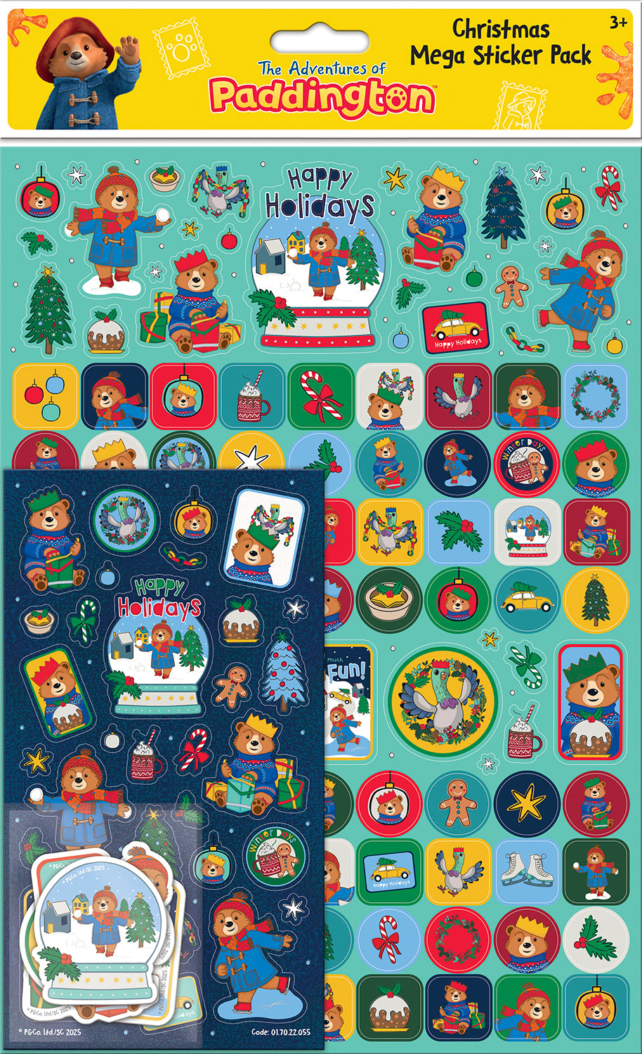 Paddington Christmas Mega Sticker Pack