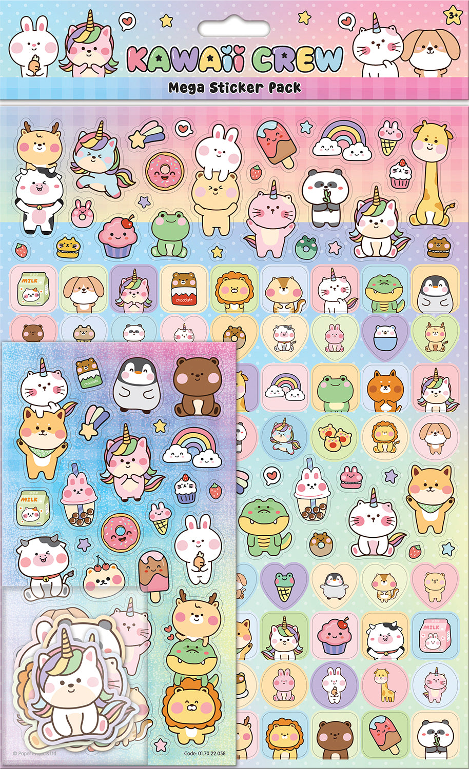Kawaii Crew Mega Sticker Pack