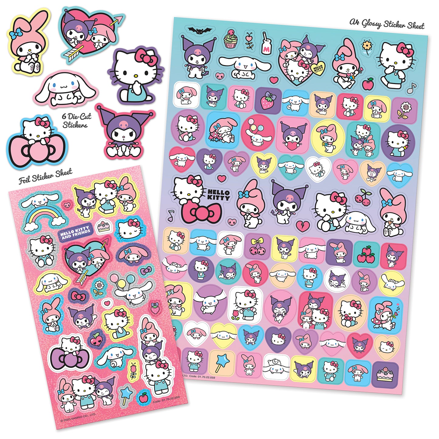 Hello Kitty and Friends Mega Sticker Pack