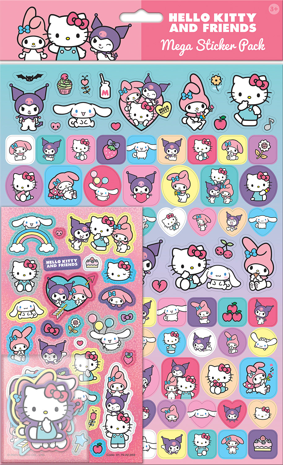 Hello Kitty and Friends Mega Sticker Pack