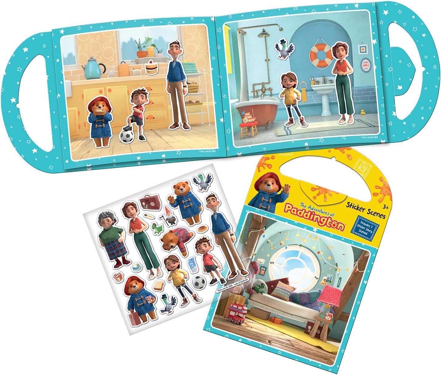 The Adventures of Paddington Sticker Scene Activity Set - Anilas UK