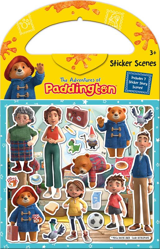 The Adventures of Paddington Sticker Scene Activity Set - Anilas UK