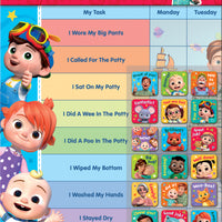 Cocomelon Potty Training Reward Chart