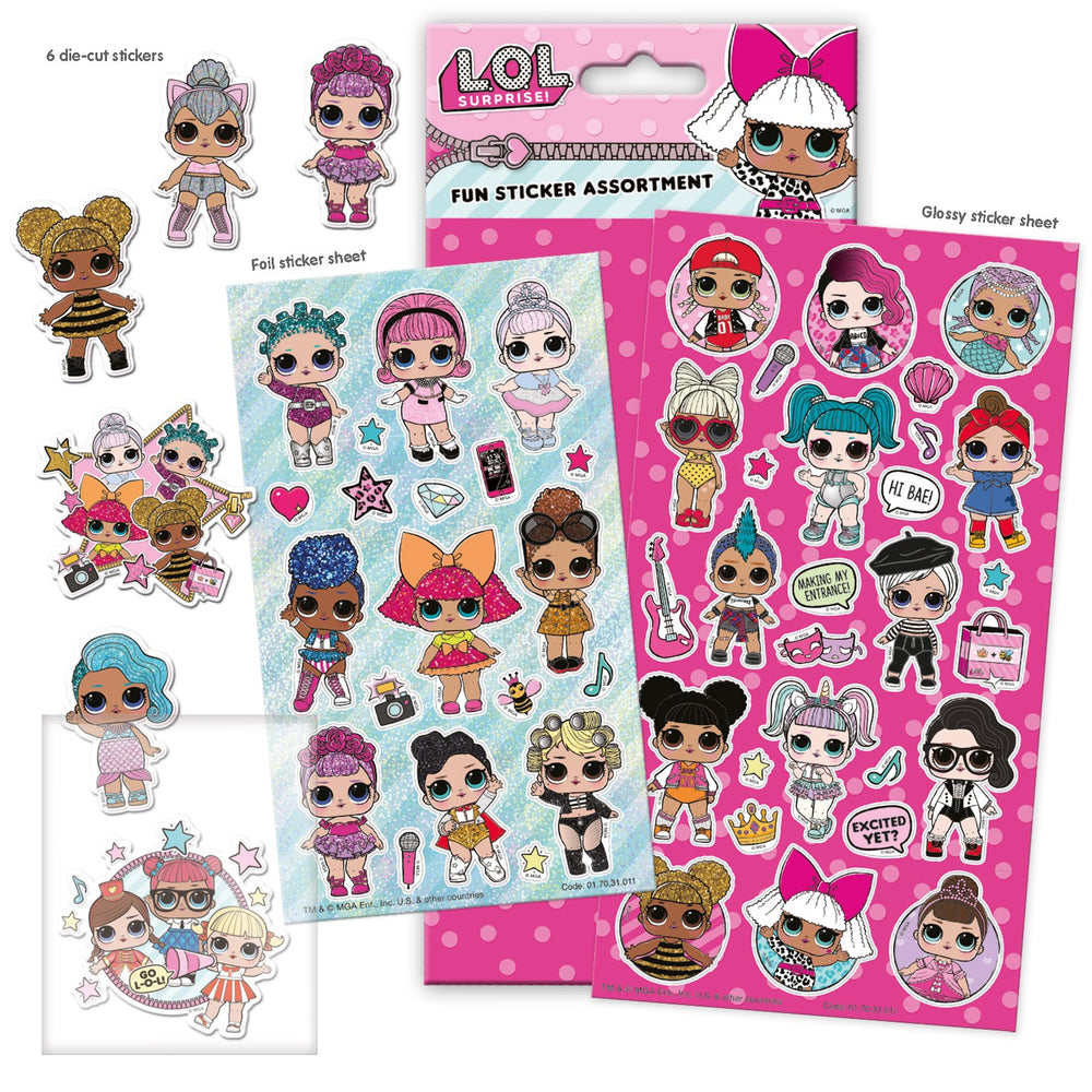 L.O.L. Surprise! Sticker Assortment - Anilas UK