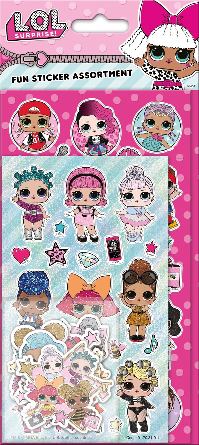 L.O.L. Surprise! Sticker Assortment - Anilas UK
