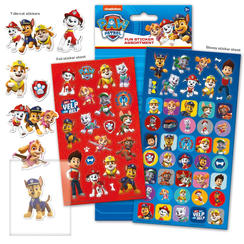 Paw Patrol Sticker Assortment - Anilas UK