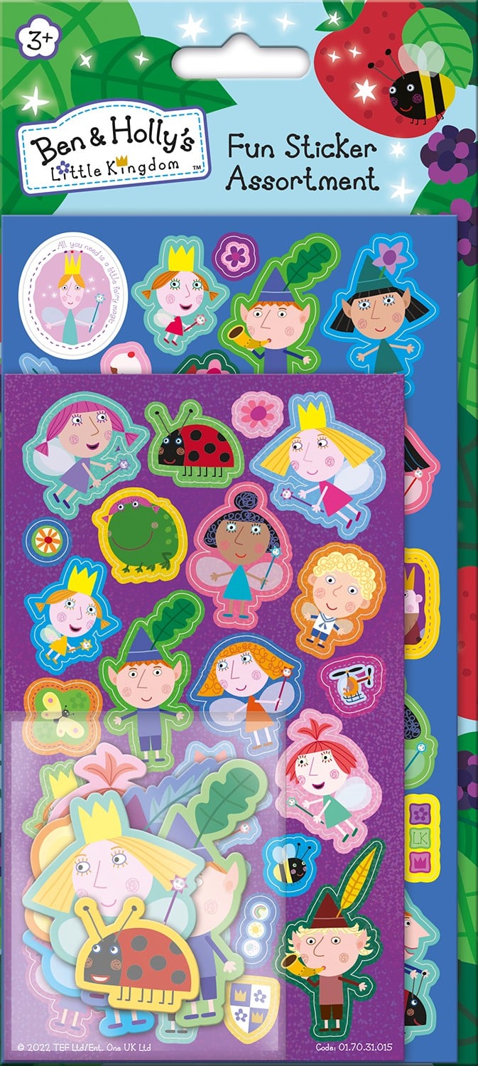 Ben & Holly Sticker Assortment - Anilas UK