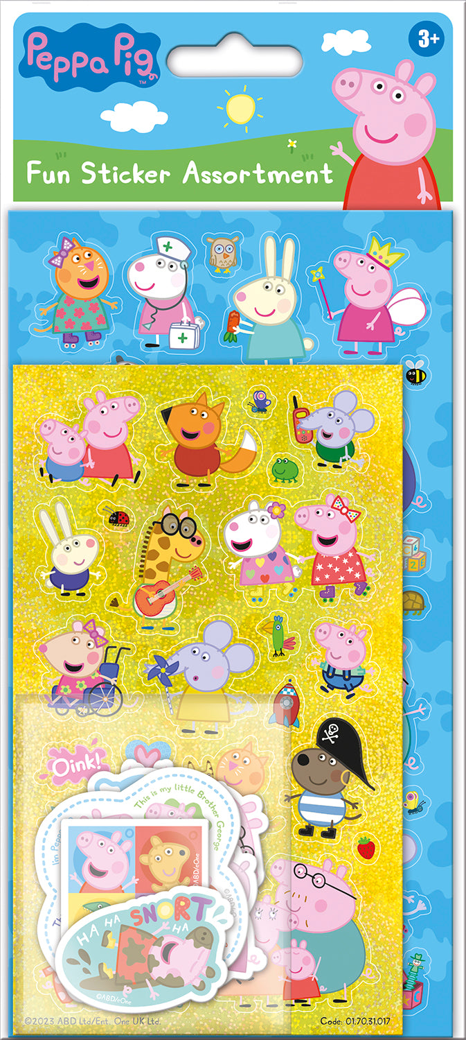 Peppa Pig Sticker Assortment - Anilas UK