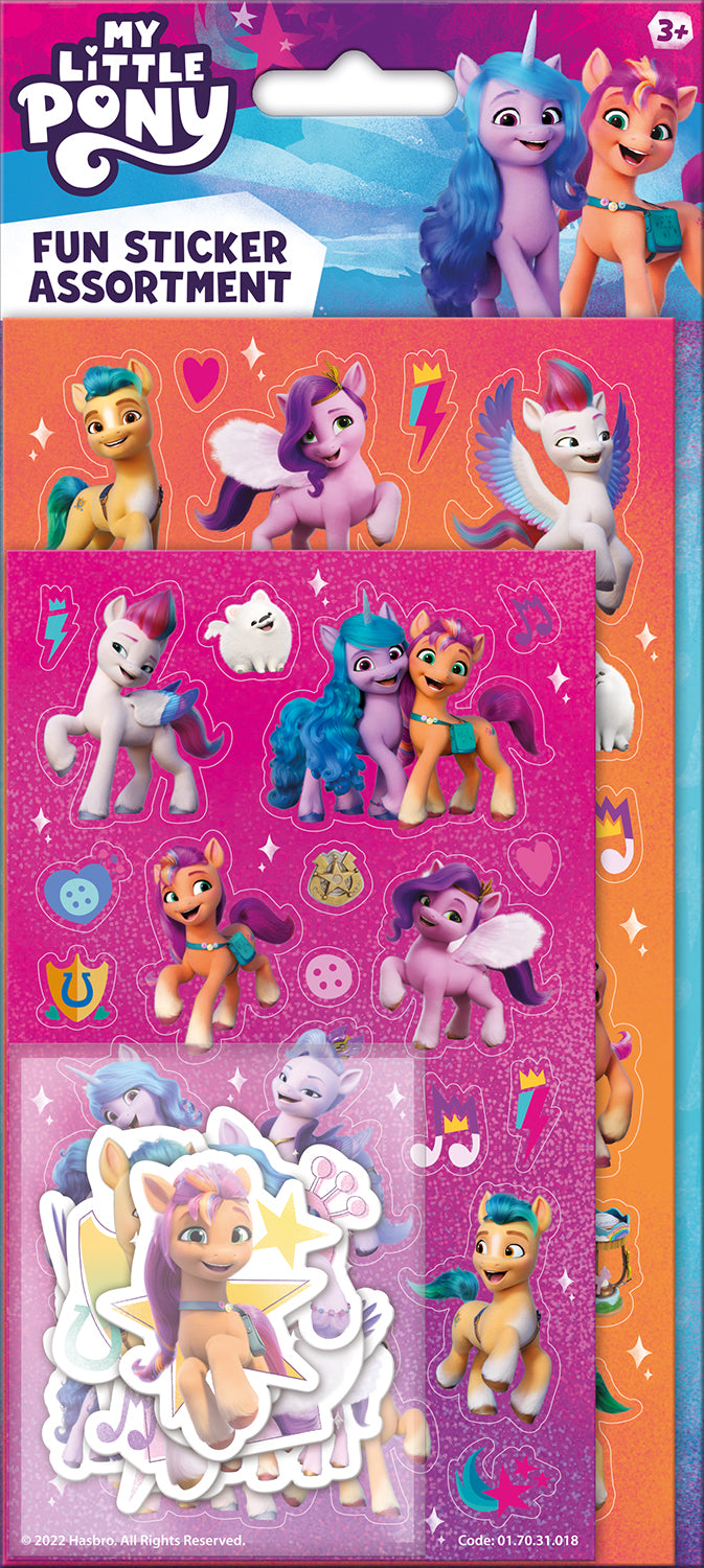 My Little Pony Sticker Assortment - Anilas UK