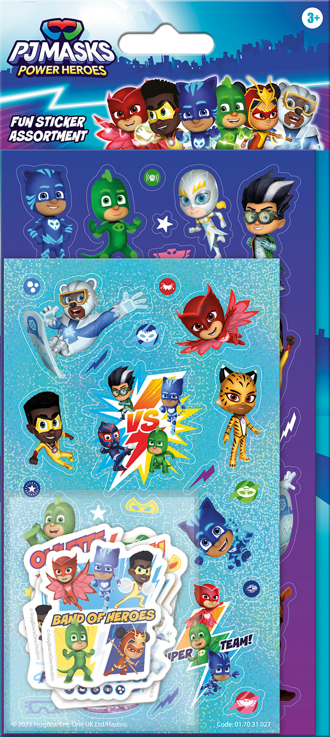 PJ MASKS Sticker Assortment 2 - Anilas UK