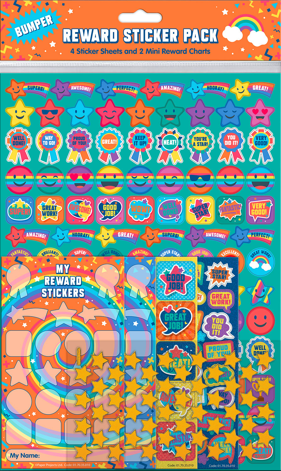 Bumper Reward Sticker Pack - Anilas UK