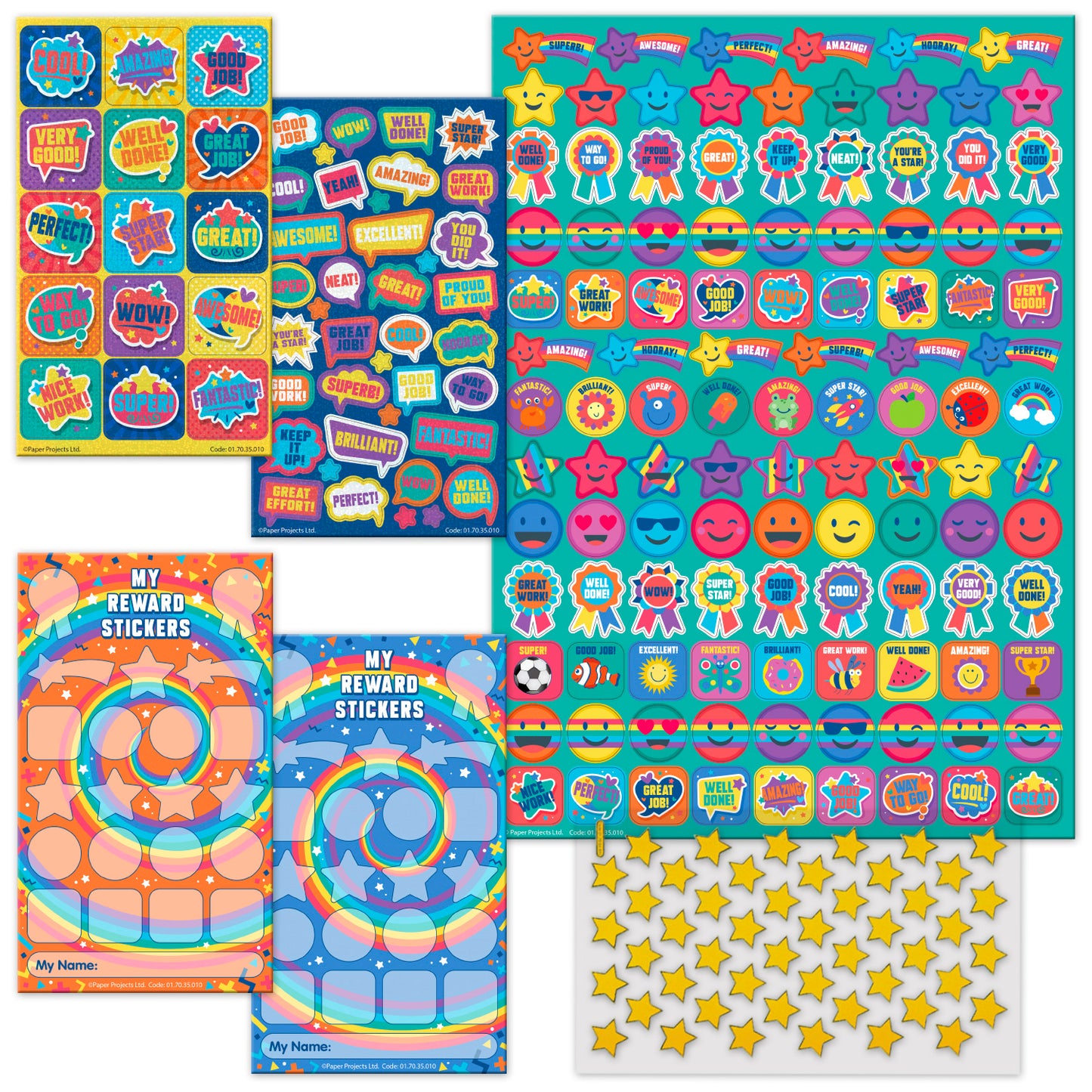 Bumper Reward Sticker Pack - Anilas UK
