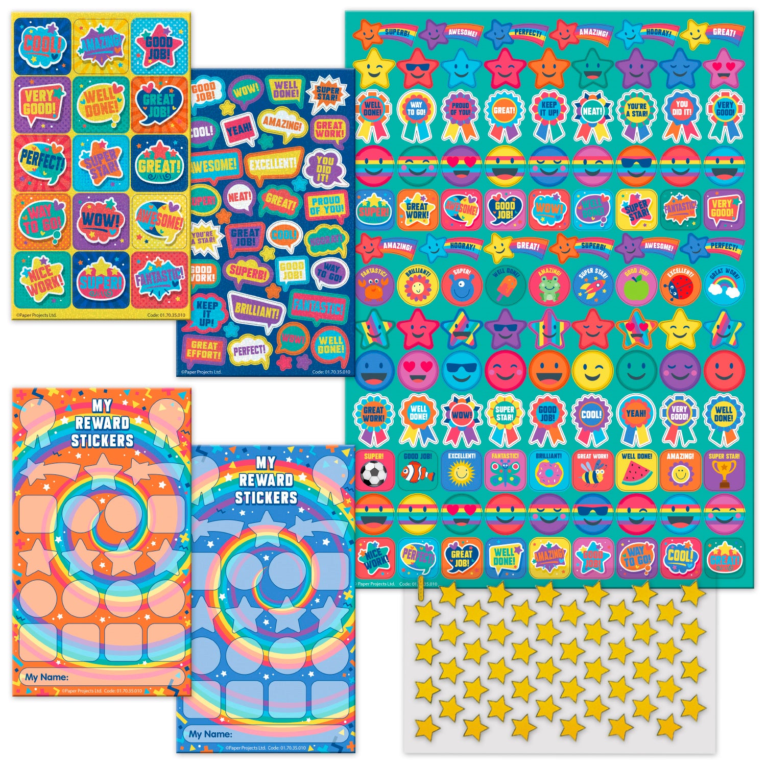 Bumper Reward Sticker Pack - Anilas UK
