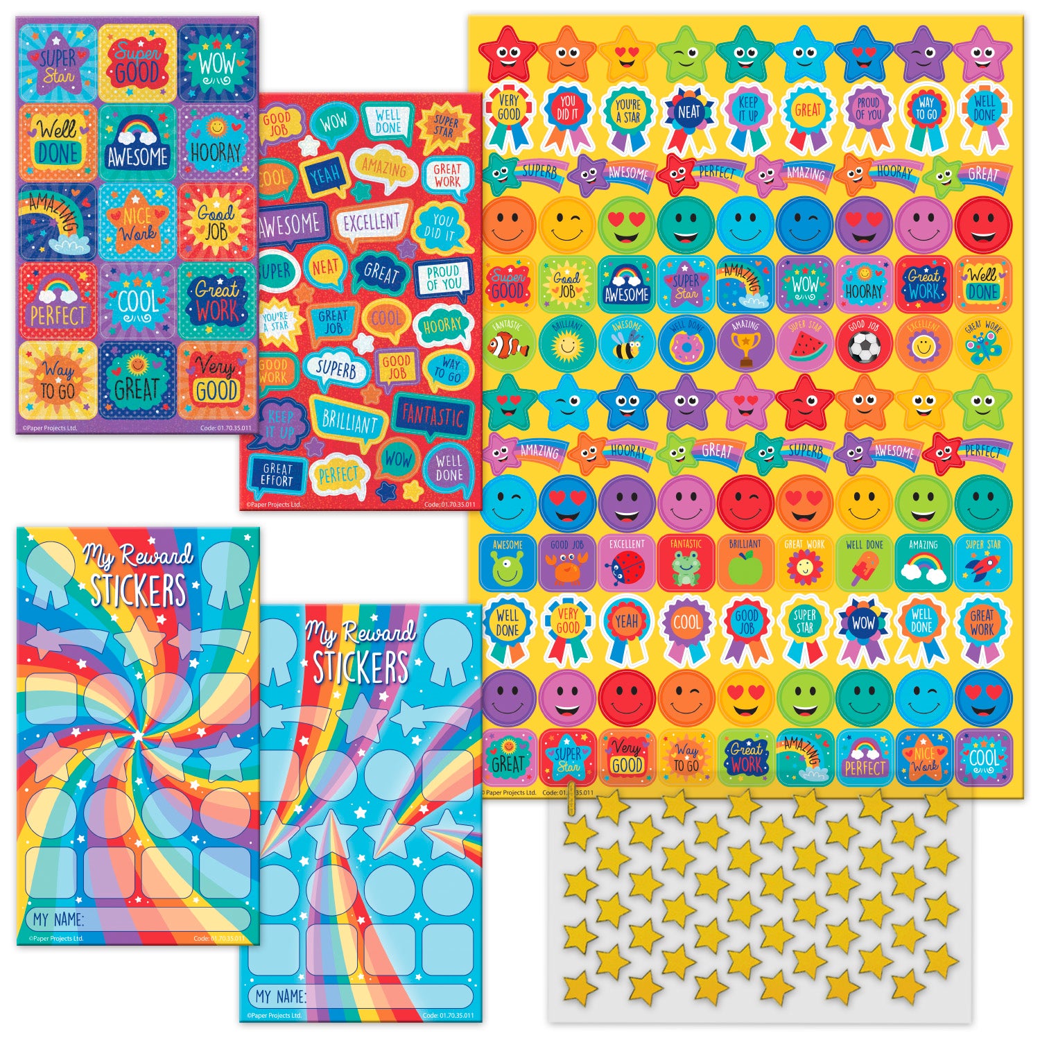 Bumper Reward Sticker Pack 2 - Anilas UK