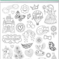 Crayola Colour-Your-Own Stickers (Pretty Life) - Anilas UK