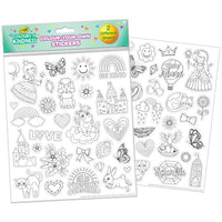 Crayola Colour-Your-Own Stickers (Pretty Life) - Anilas UK