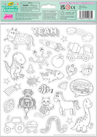 
              Crayola Colour-Your-Own Stickers (Cool Time) - Anilas UK
            