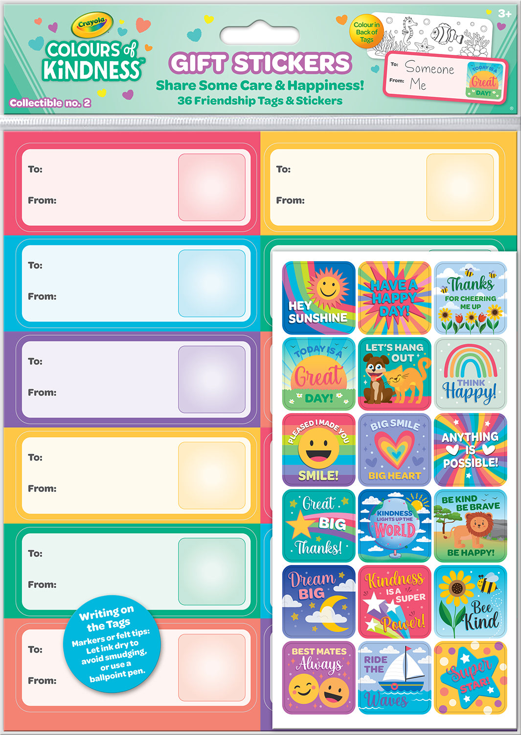 Crayola Gift Stickers 2 - Anilas UK