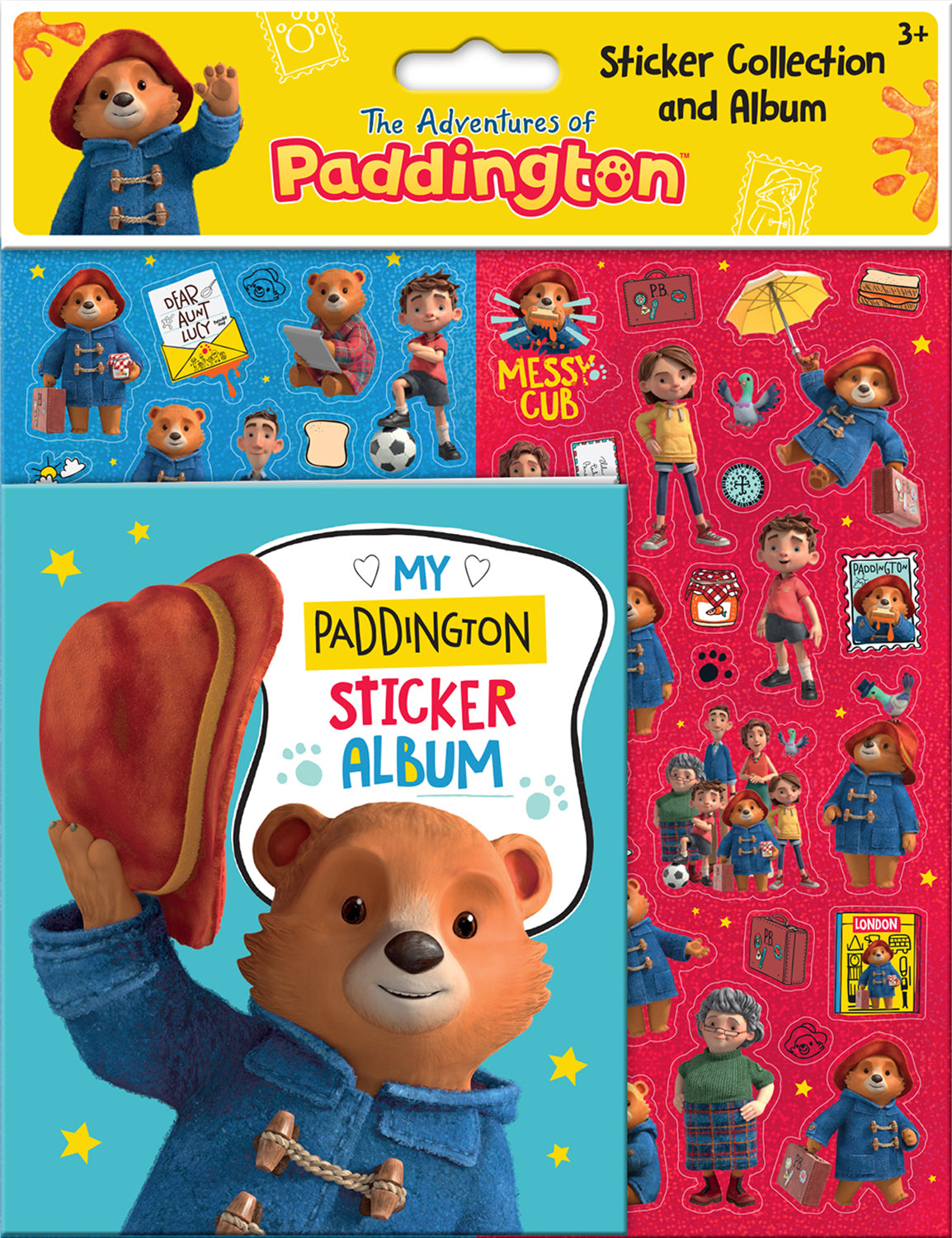 The Adventures of Paddington Sticker Collection and Album - Anilas UK