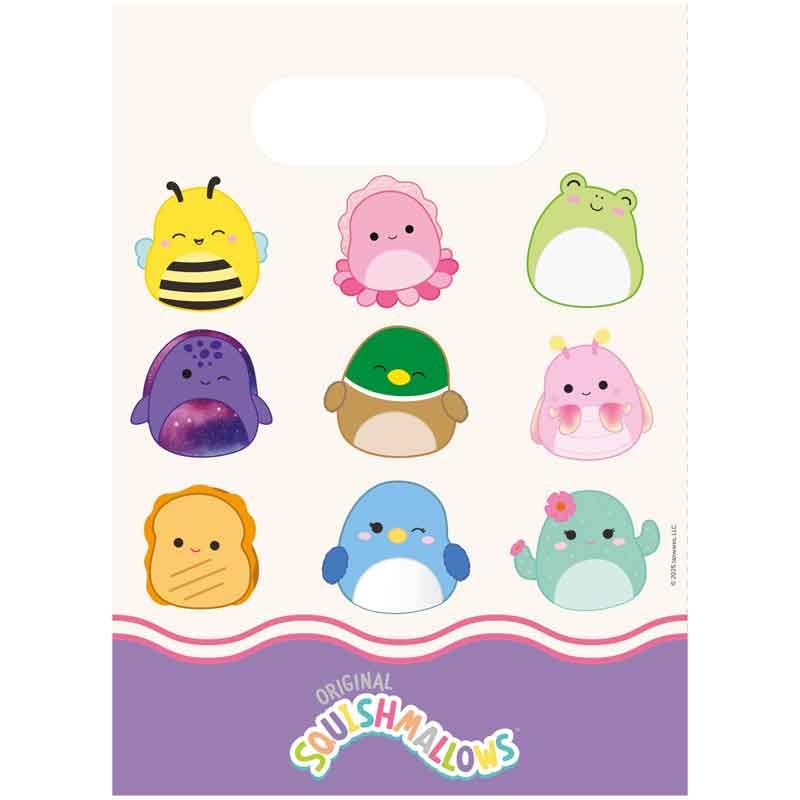Squishmallows Paper Party Bags  (Pack of 4) - Anilas UK