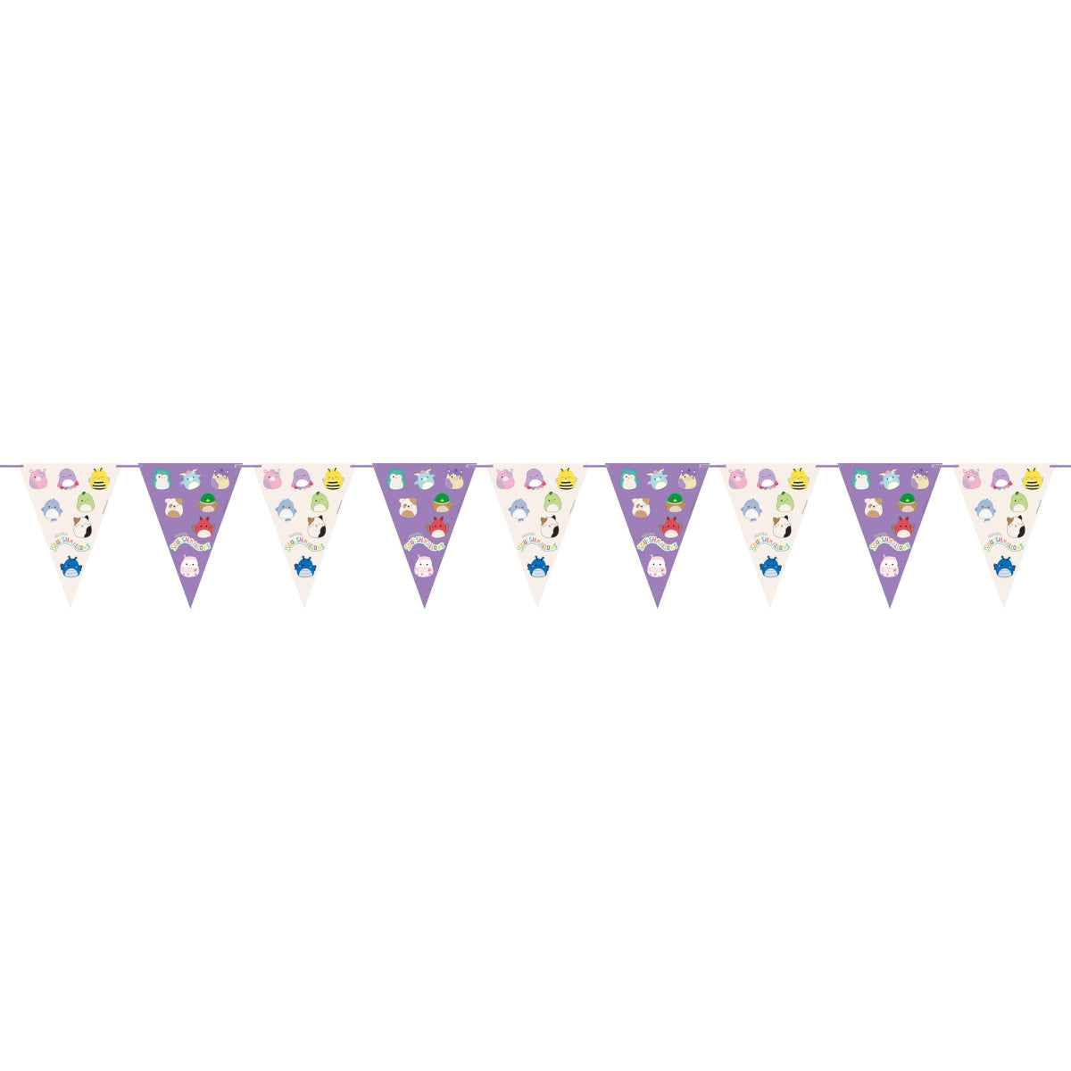 Squishmallows Birthday Party Bunting Banner - Anilas UK