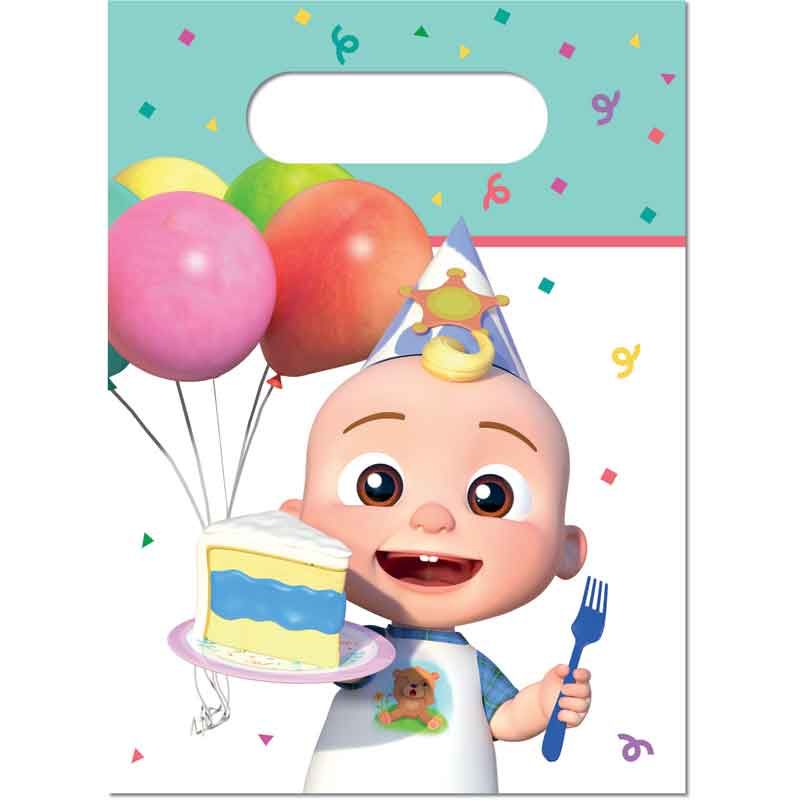 Cocomelon Paper Party Bags (Pack of 4) - Anilas UK