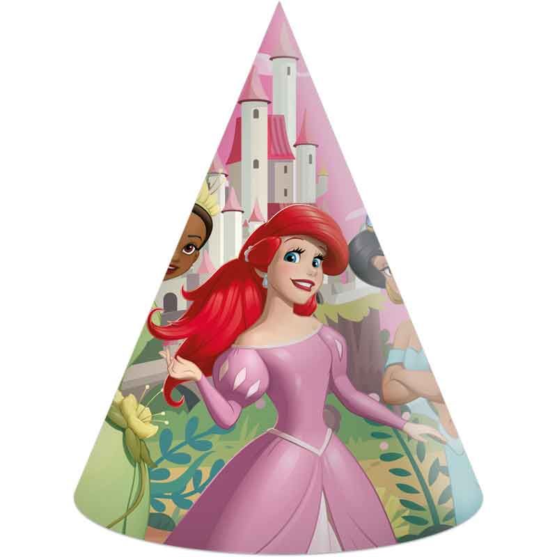 Princess Create Your World Paper Hats (Pack of 6) - Anilas UK
