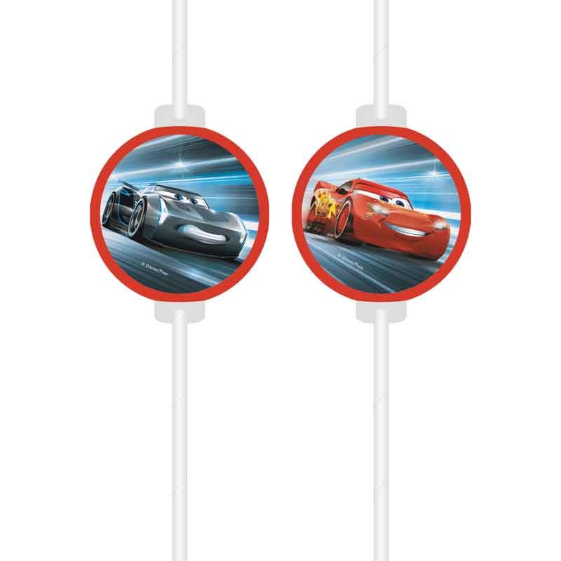 Cars Victory Is Mine Paper Straws (Pack of 4) - Anilas UK