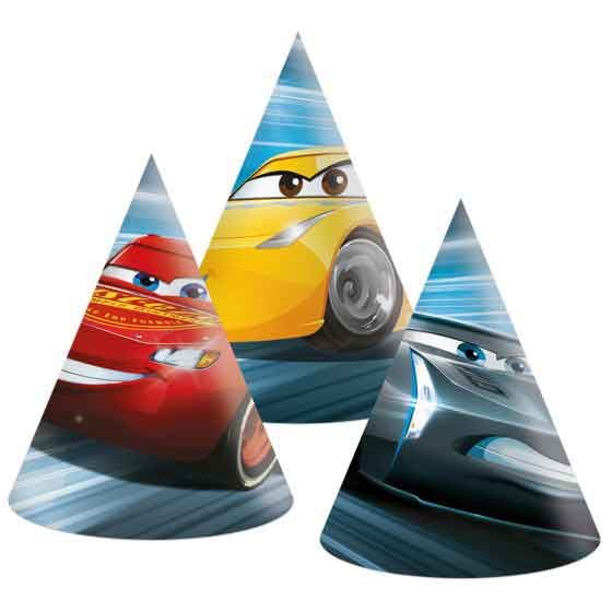 Cars Victory Is Mine Paper Hats (Pack of 6) - Anilas UK