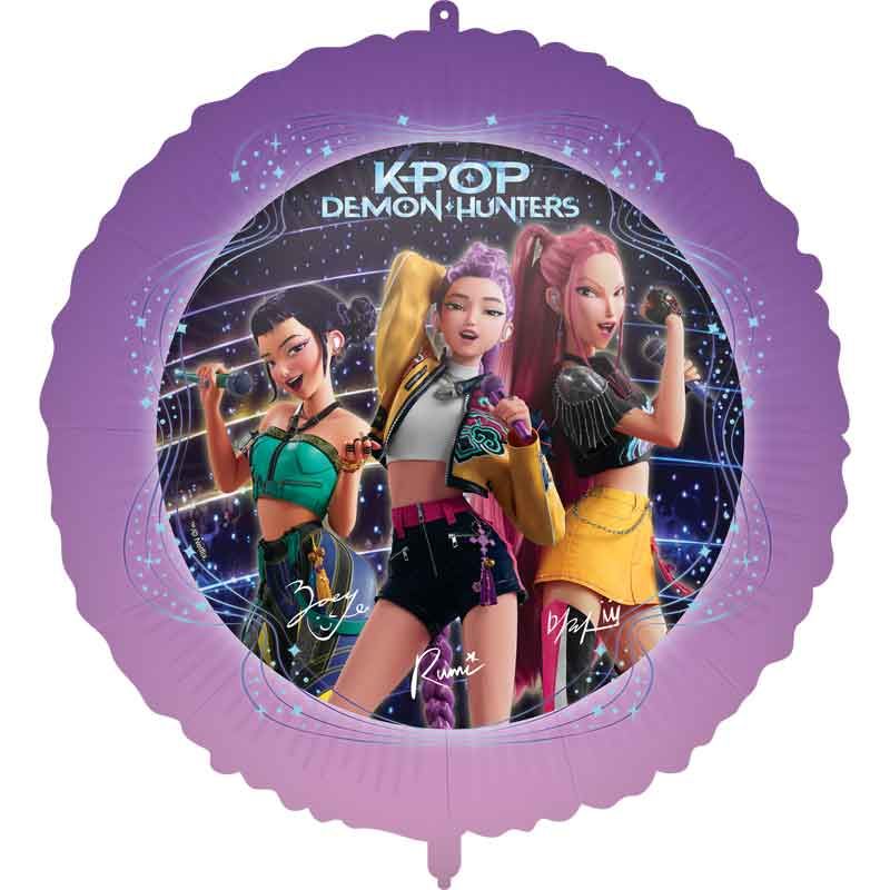 K-POP Demon Hunters Foil Balloon (46 cm) - Anilas UK