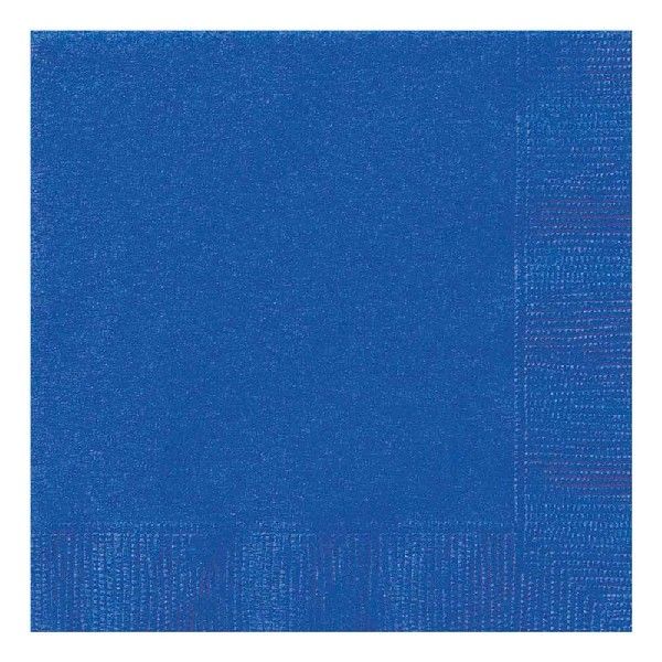 Royal Blue Napkins (Pack of 20) - Anilas UK