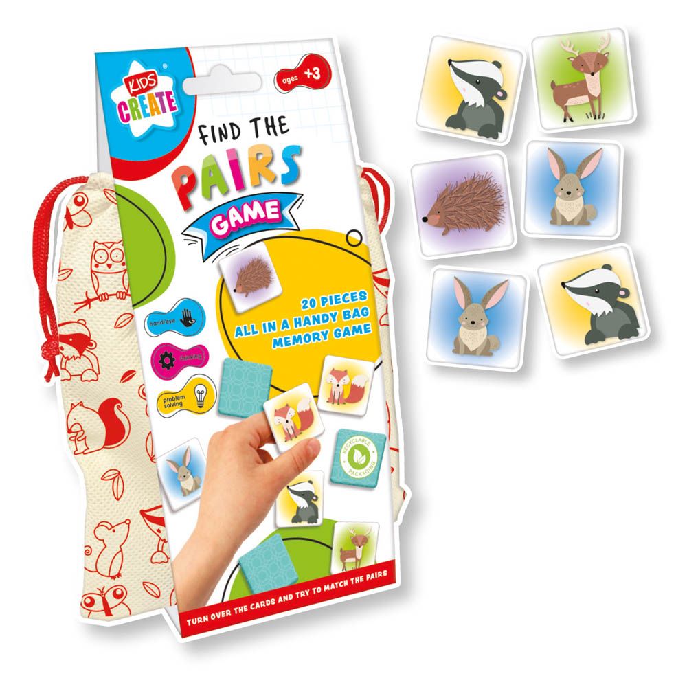 Find the Pairs Memory Game - Anilas UK