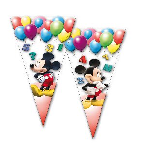 Mickey Mouse Cone Cellophane Sweet Bags (pack of 10) - Anilas UK