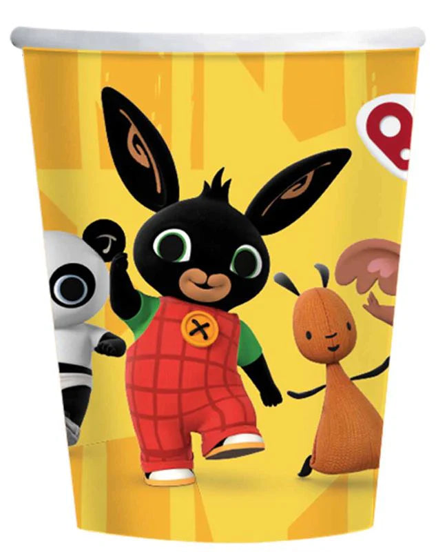 Complete Bing Themed Party Pack for 8 people Including Tableware and Favours - Anilas UK