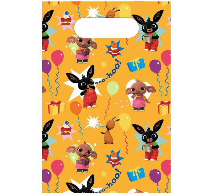 Complete Bing Themed Party Pack for 8 people Including Tableware and Favours - Anilas UK